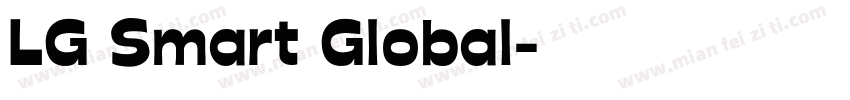 LG Smart Global字体转换